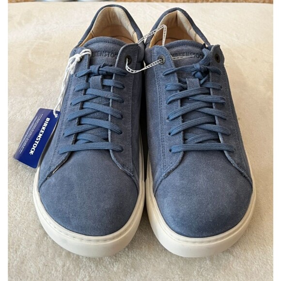 Birkenstock Bend Low Sneaker Elemental Blue Suede Women EU 42 size US 11 NEW nwt - Picture 12 of 16